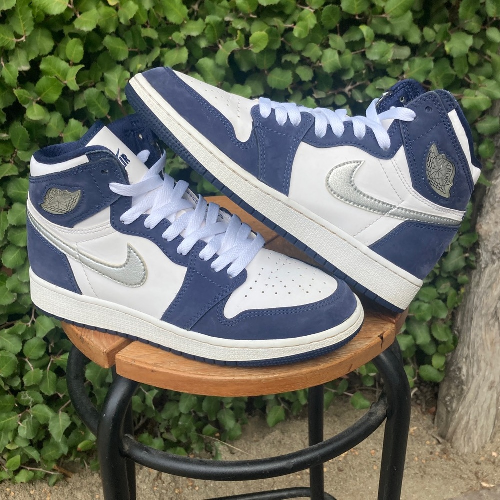 2020 Nike Air Jordan 1 Retro High OG GS CO.JP "Midnight Navy" GS Youth